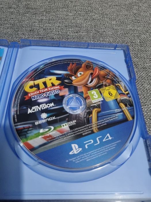Jogo ps4 crash Team Racing