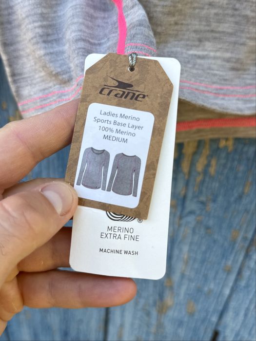 Жіноче термо з вовни мериноса Crane Merino Sports Base Layer