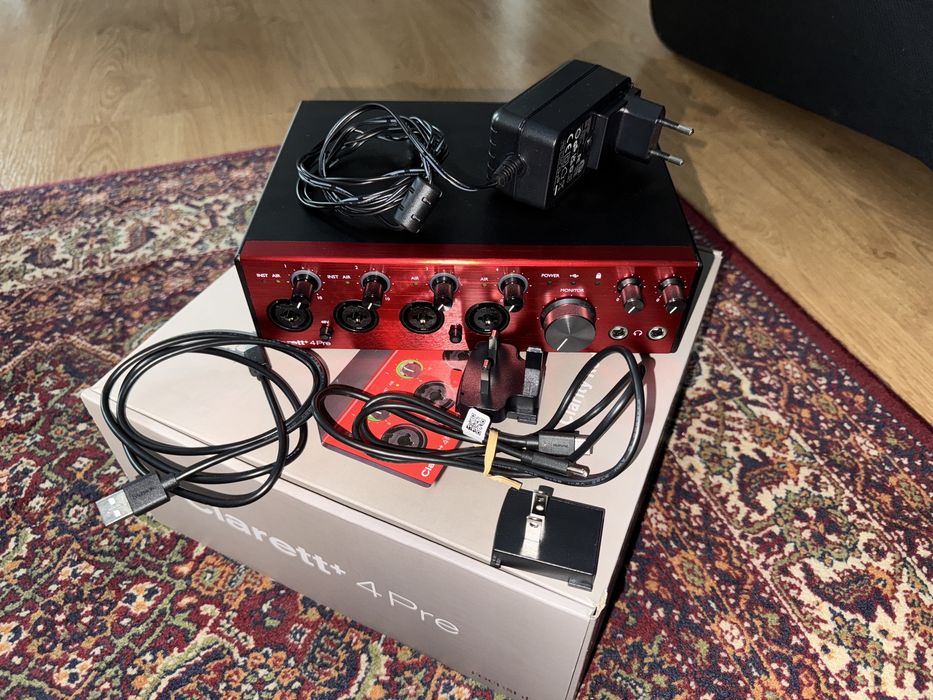 Focusrite Clarett+ 4pre