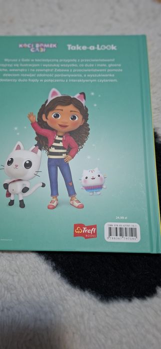 Książka książeczka koci domek gabi zadania