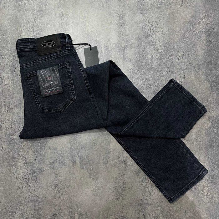 Чорні завужені чоловічі джинси Diesel