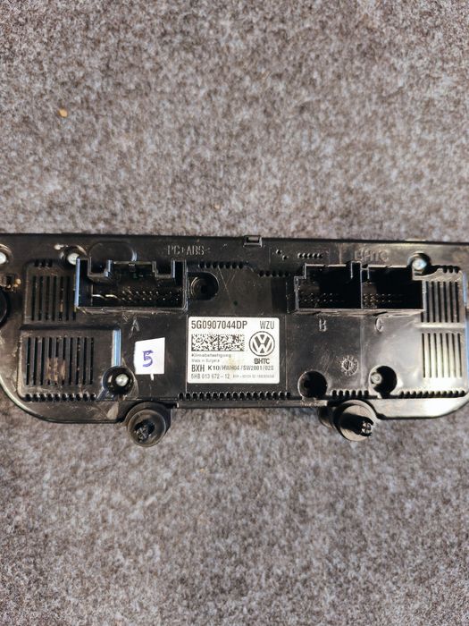 Climatronic sofagem / comando chaufagem VW GOLF VII