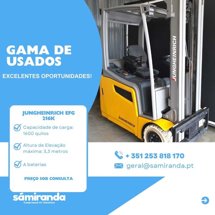 Empilhador Jungheinrich EFG 216K