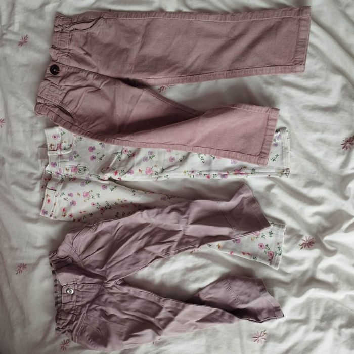 Trzy pary spodni rozmiar 104