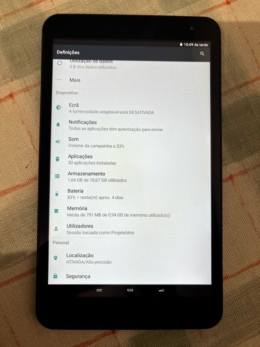 Energy Tablet 8" max 3