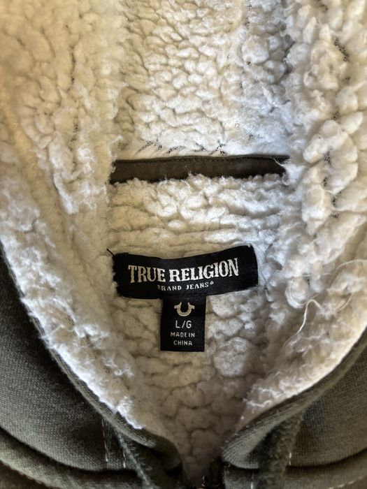 Утепленная кофта !True religion!