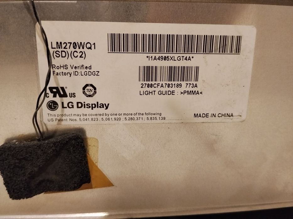 Matryca imac A1312 27'  2010