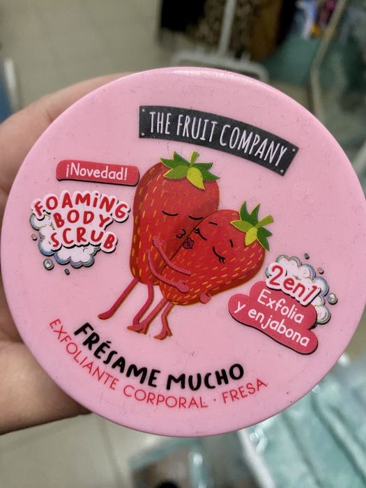 Esfoliante Corporal - Morango - The Fruit Company