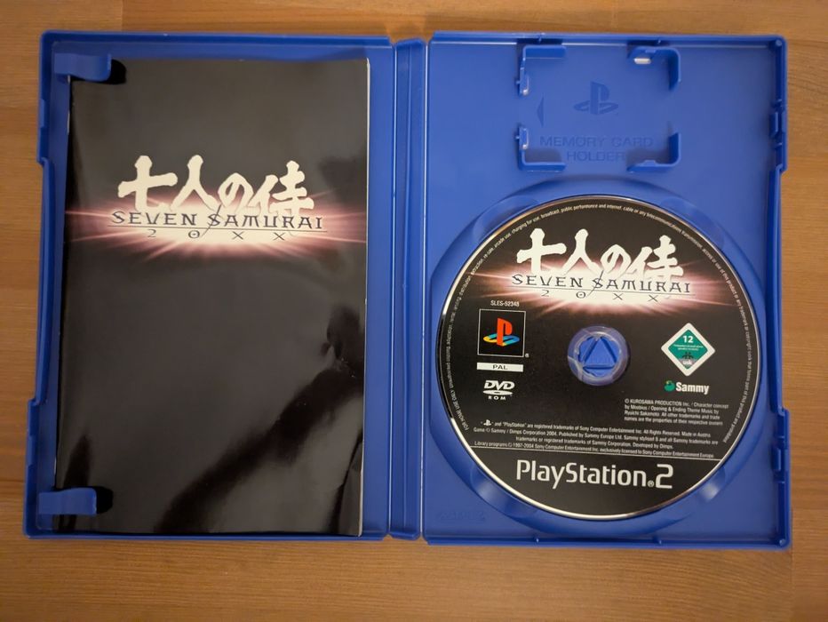 Jogo PS2 ( PlayStation 2 ) " Seven Samurai 200XX " (Opt. Estado)