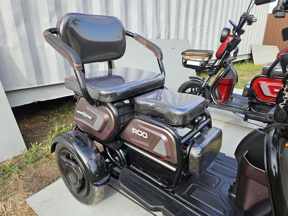 Dominator Самий ПОТУЖНИЙ трехколесный скутер колесо"10"электротрицикл