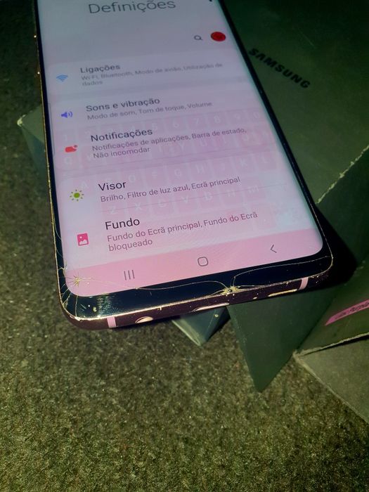 Samsung s9 plus a funcionar