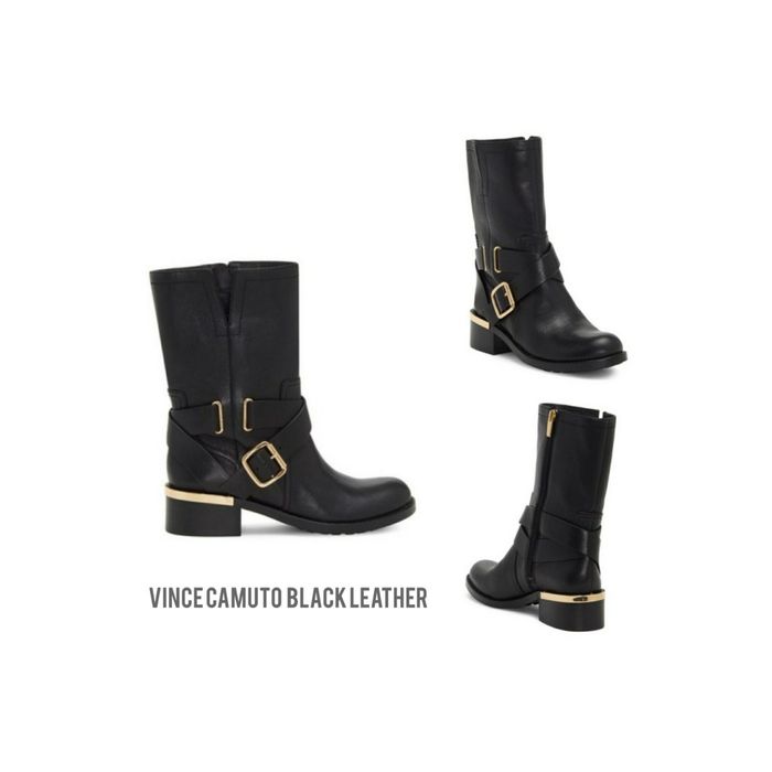 Черевики Vince Camuto black leather