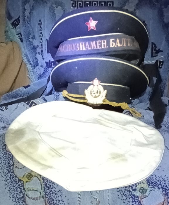 Фуражки. Морской набор СССР