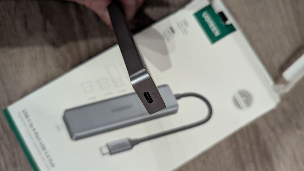 USB-хаб Ugreen CM219 USB Type-C 4 in 1