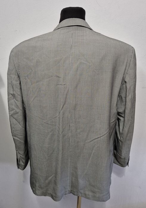 VALENTINO roz. XL 175 cm męski blazer Premium made in italy len jedwab