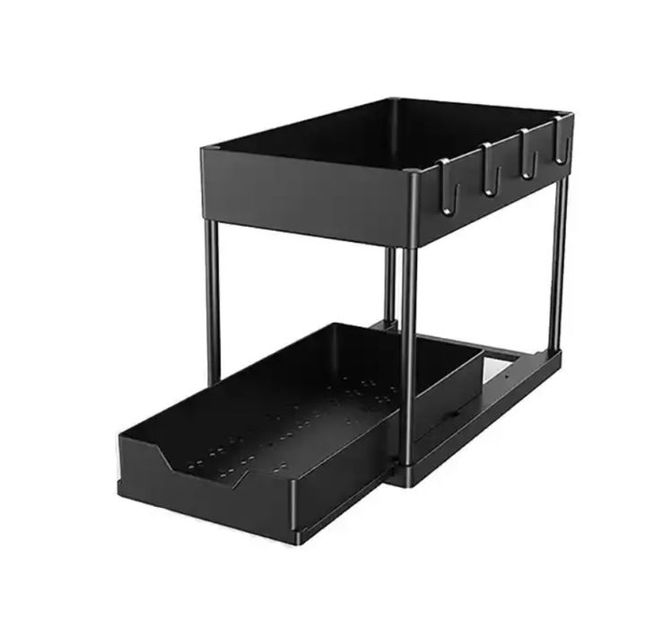 Підставка органайзер з висувною шухлядою для зберігання