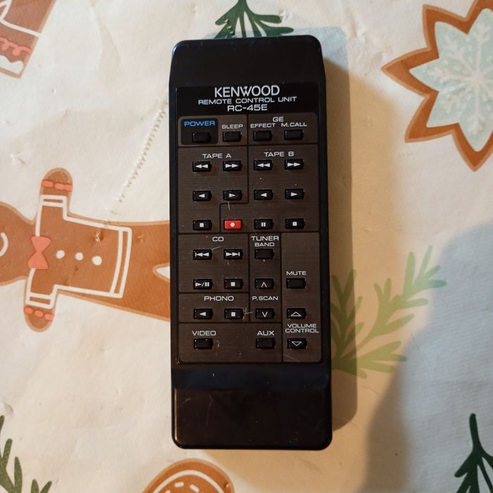 pilot audio Kenwood RC-45E dla systemów audio Hi-Fi