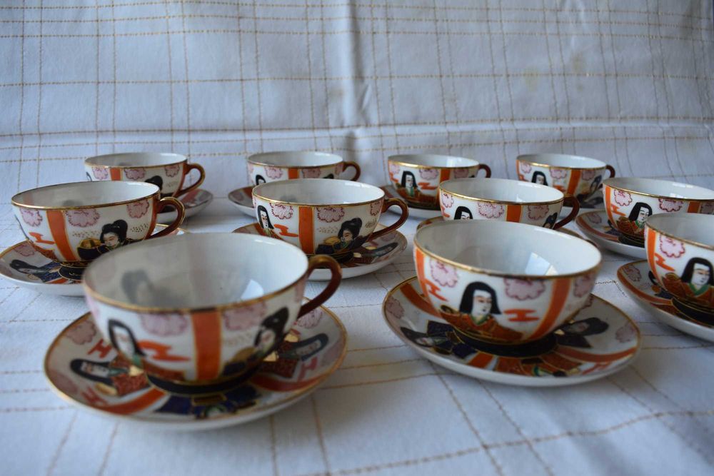 Chávenas de Café em Porcelana Japonesa