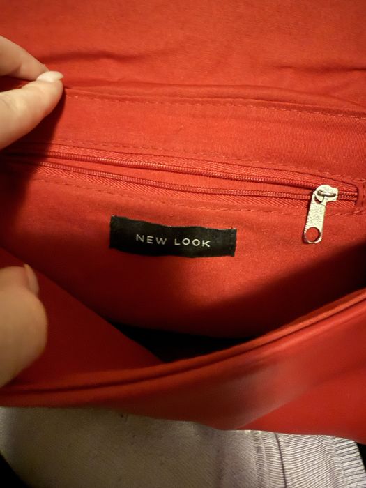 Сумка червона new look