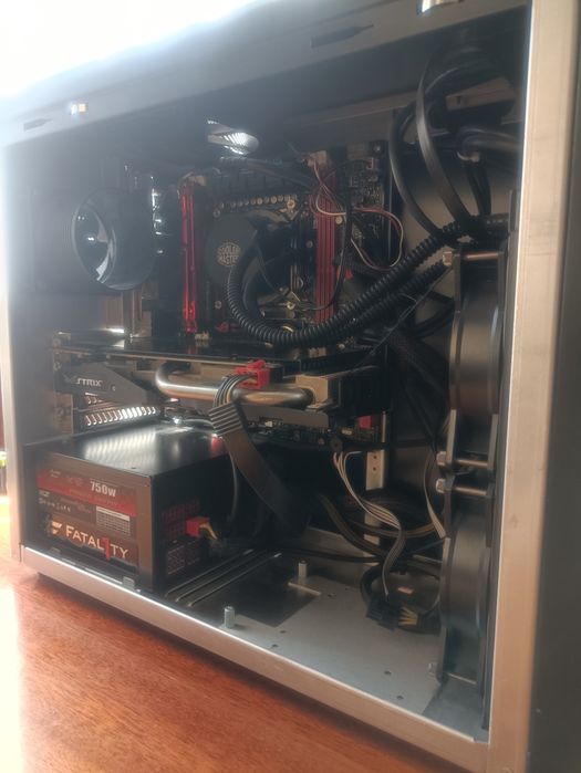 Игровой системный компьютер блок intel core i7 16ram geforse 970 4gb nvme m.2 512gb
