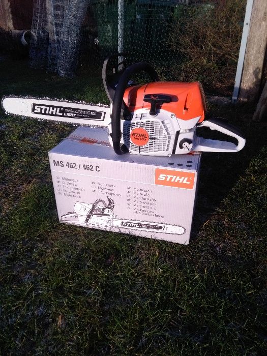 Pilarka Stihl MS 462 CM moc 6 KM, nowa nie używana, z gwarancją.