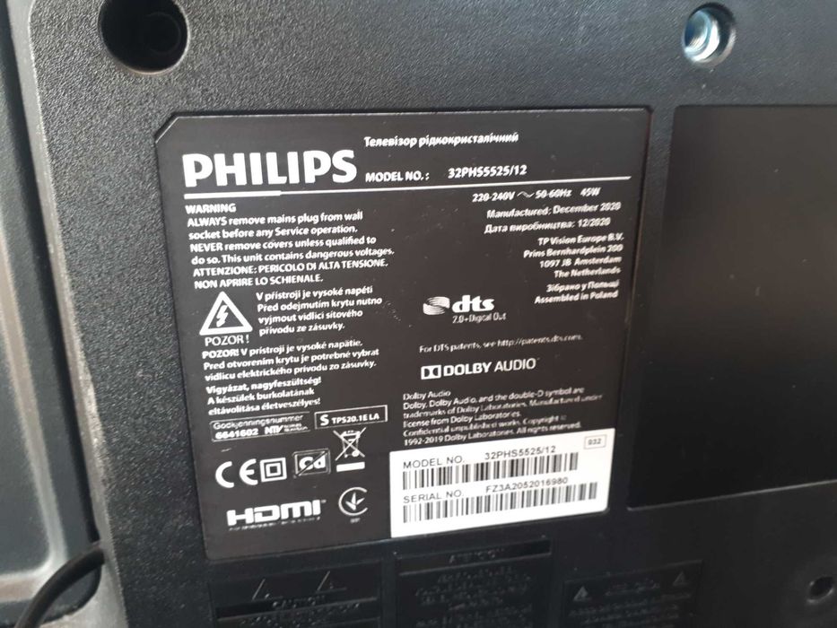 Telewizor led Philips 32 cale jak nowy
