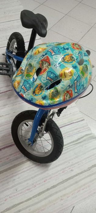 Bicicleta roda 12 + capacete