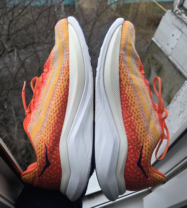 46.5р Hoka Mach X чоловічі кросівки