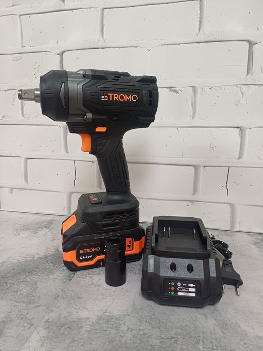 Акумуляторний ударний гайковерт Stromo AWA25