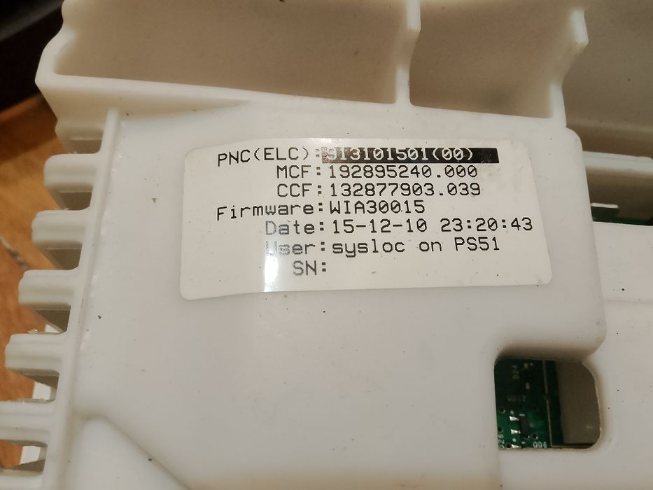 Мозги, ЭБУ Zanussi ZWY 51004 WA