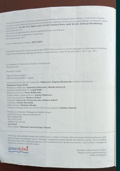 J.Polski 1 Oblicza Epoki
