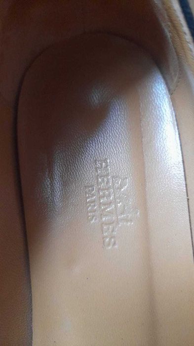 Sabrinas camurça detalhe prateado Hermès