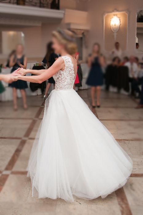 Suknia ślubna r.34 - model Konstancja, Pilar