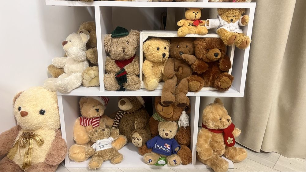 Ведмедики мягкі іграшки