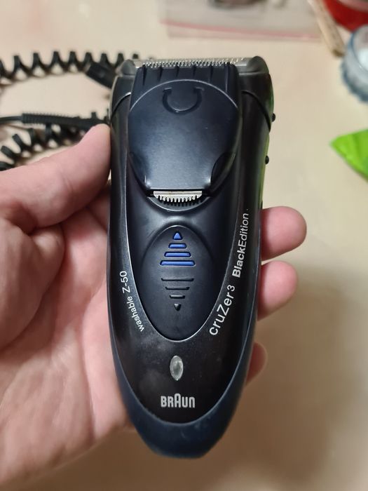 Электро Бритва Триммер BRAUN Z-50 cruZer 3 Black Edition с Зарядкой