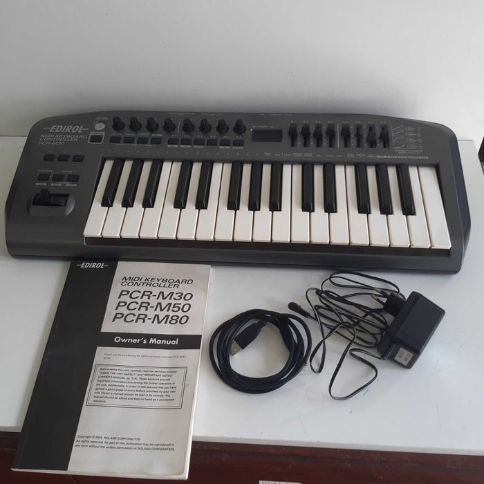 Teclado Controlador Midi Roland Edirol PCR-M30