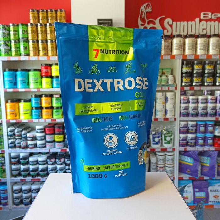 7Nutrition Dextrose 1000g Dekstroza Węglowodany Carbo