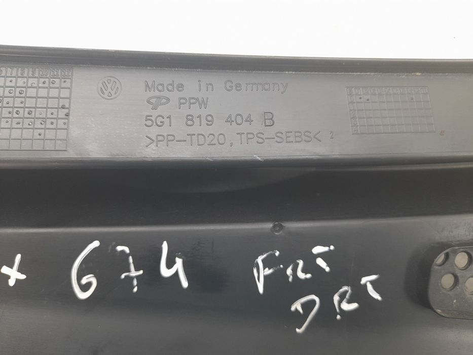 Torpedo VOLKSWAGEN Golf VII (5G1, BQ1, BE1, BE2)