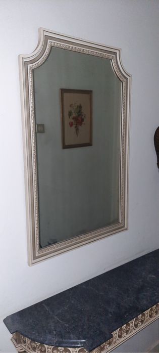 Credência vintage conjunto com espelho