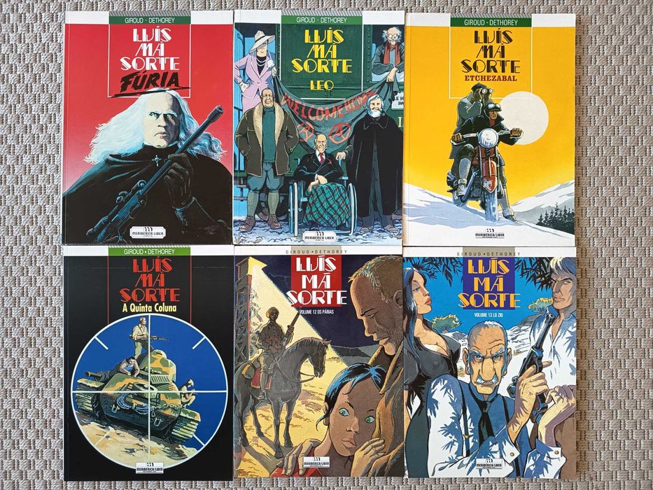 Luís Má Sorte 1 a 13 (coleção completa)