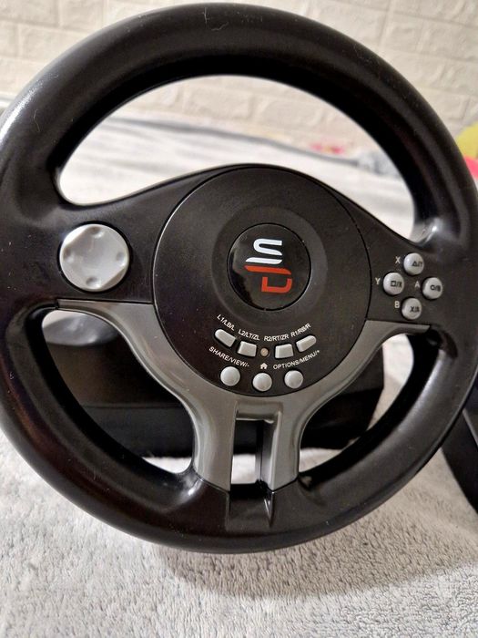 Volante Speedlink Darkfire Racing Wheel + Pedais – PC