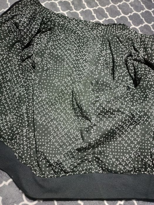 Kurtka Bluza kratka dwustronna czarna biała szara r. M 38
