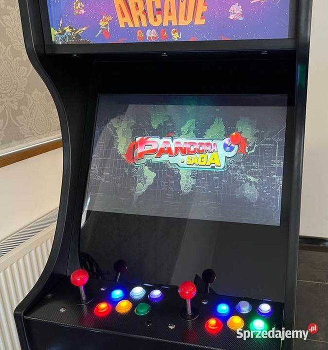 Automat do gier Pandora Arcade Games Nowy  8000 gier grafika okazja