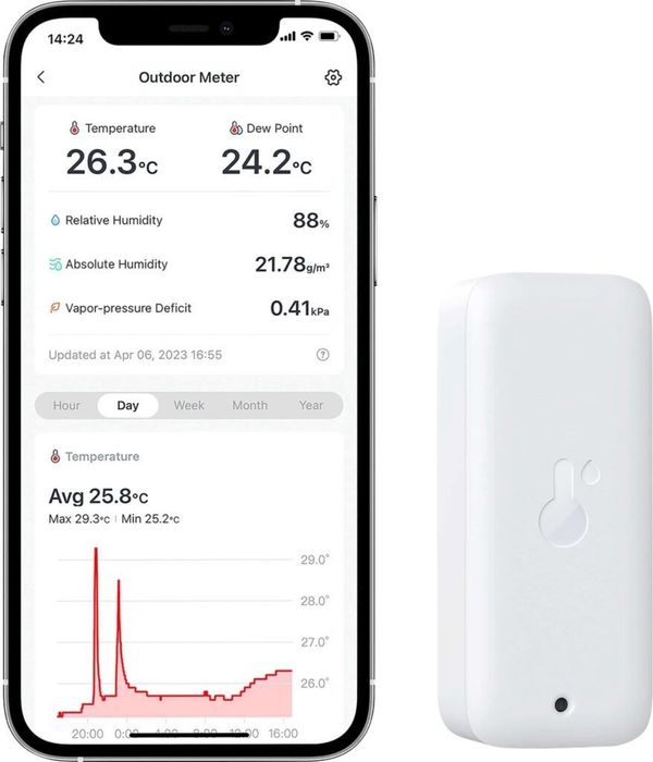 SwitchBot Indoor/Outdoor Thermo-Hygrometer  термометр гігрометр