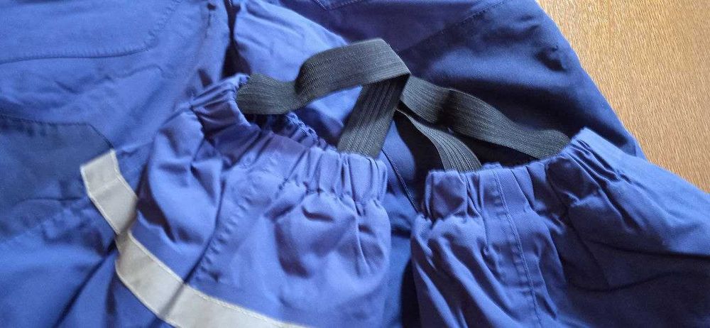 Якісні волошкові мембранні лижні штани від H&M на 6 р, чудовий стан