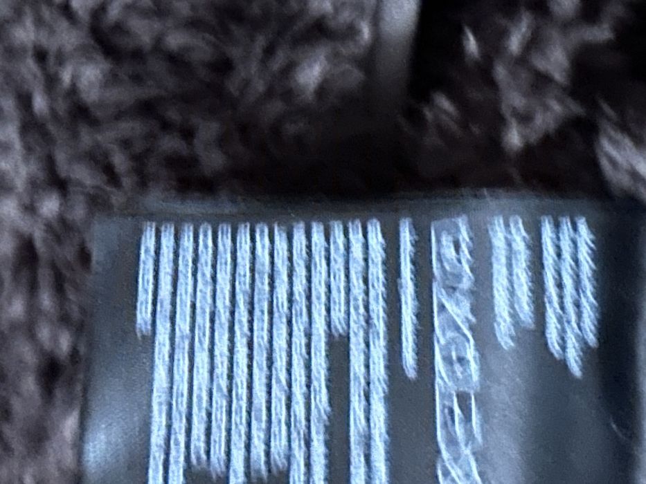 H&M brązowa czekoladowa bluza crop lekka pluszowa 36 S super stan