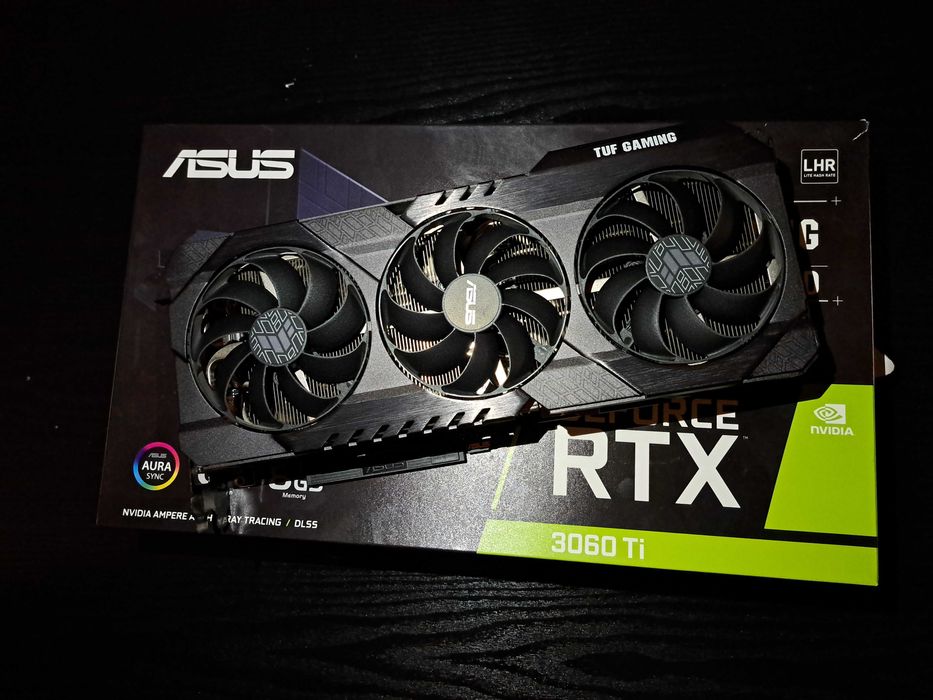 Karta graficzna ASUS TUF GAMING  GeForce RTX 3060 Ti 8GB