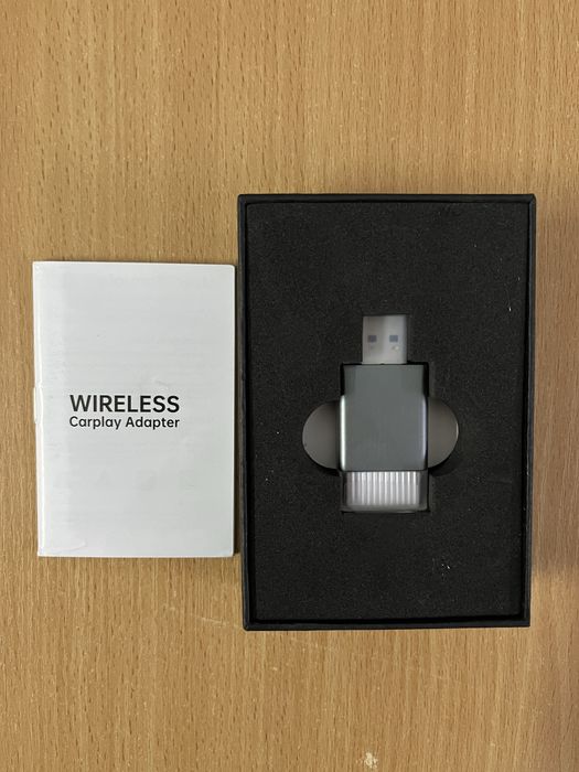 Бездротовий адаптер CarPlay для CarPlay та Android Auto від Feisca