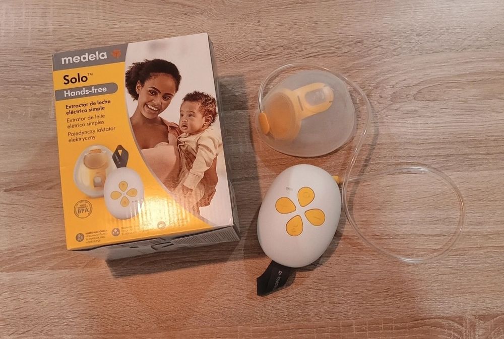 Bomba de leite Medela Solo Hands free