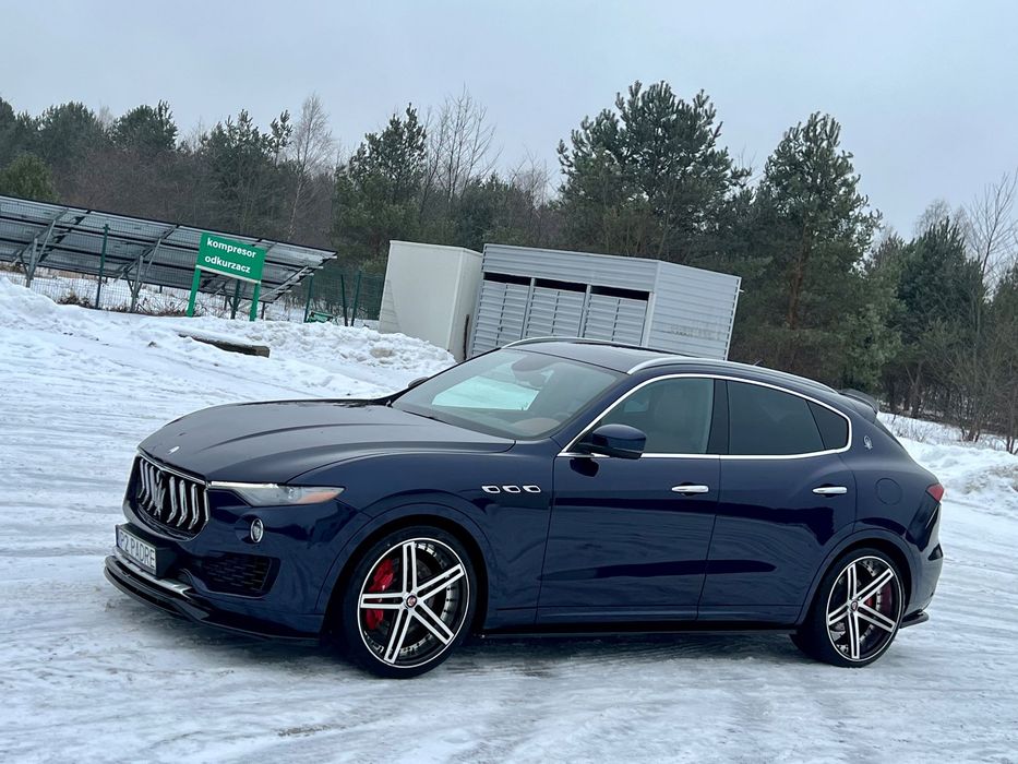 Maserati Levante 3.0 430 Koni 90 tys Maxton 22 Cale Inny niż wszystkie Śliczny Zamiana